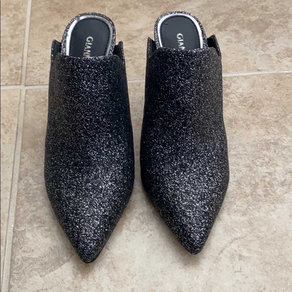 Gianni Bini Sparkly Mules
